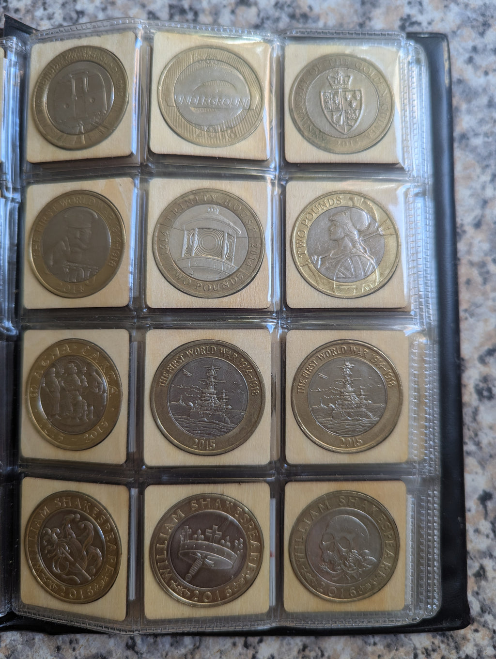 Coin Album Inserts