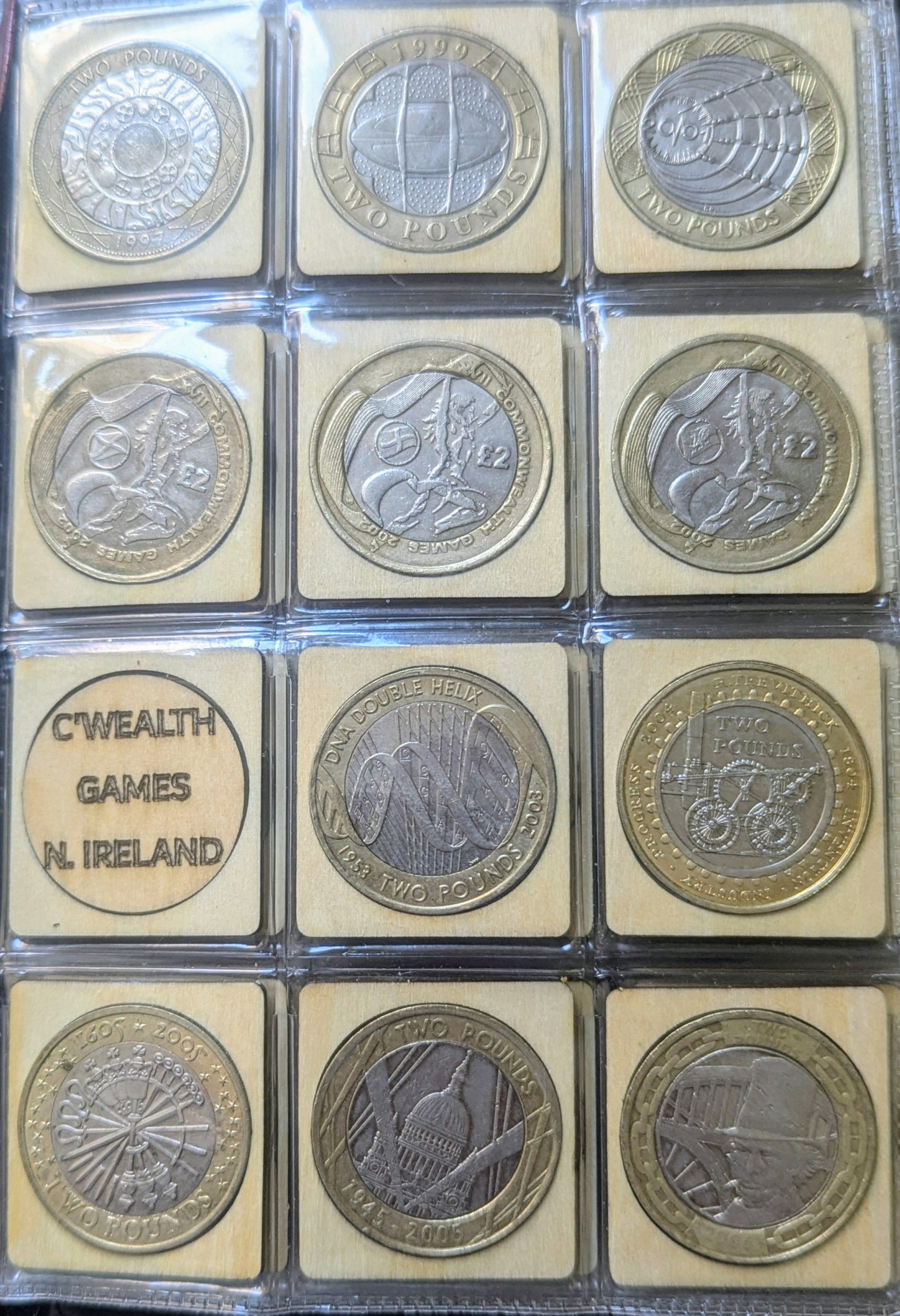 Coin Album Inserts