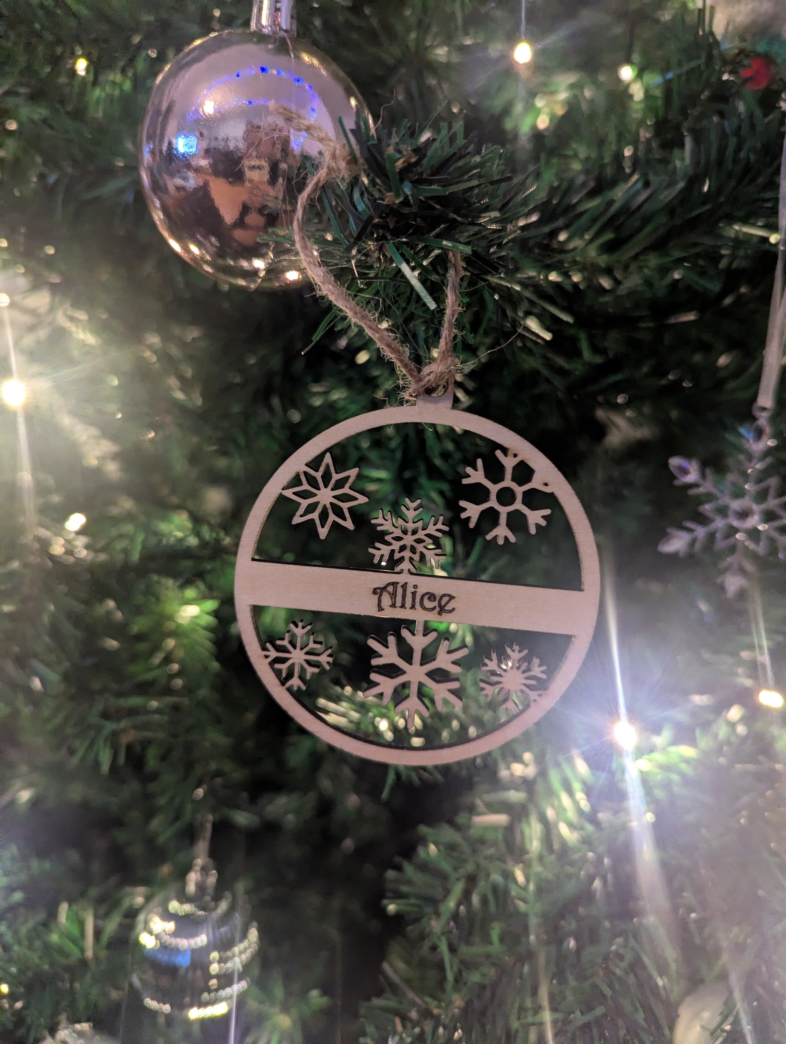 Christmas Decorative Bauble (set of 6)