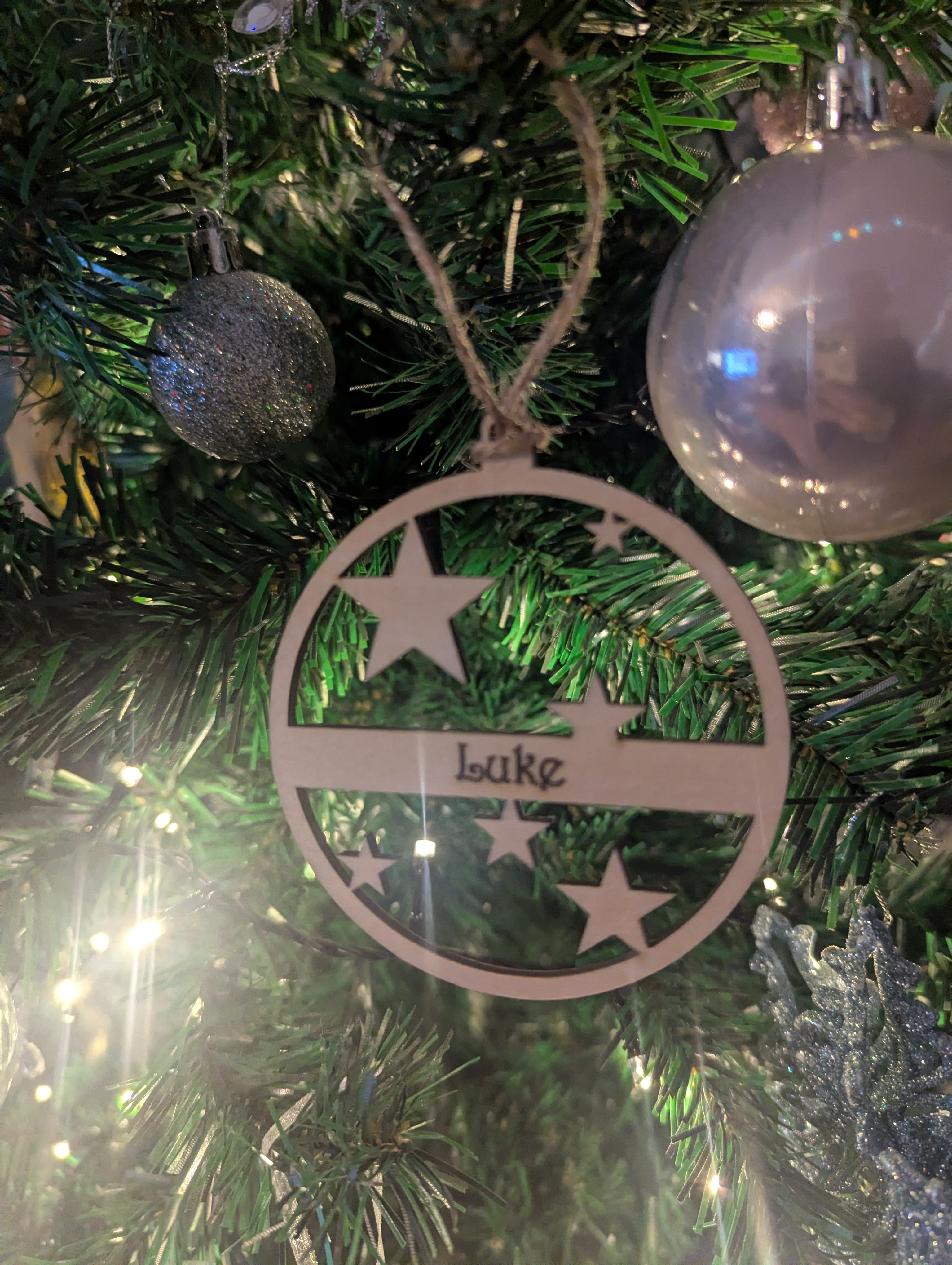 Christmas Decorative Bauble (set of 6)