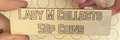 Customised plaque for coin mats